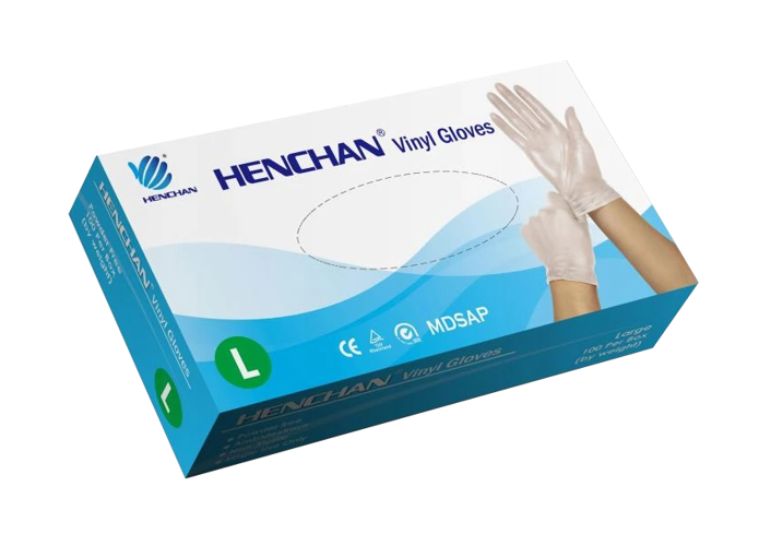 Diagnostic gloves VINYL, powderfree, unsterile GYNAECOLOGY
