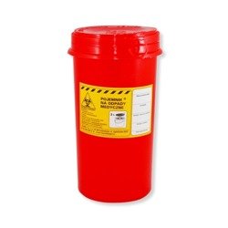 Container for medical waste, plastic