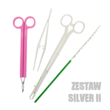 Zestaw do zakładania wkładek AMED SILVER II z sondohegarem (4 elementy)