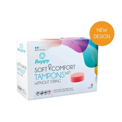 Tampony Beppy  WET (wilgotne) - NOWY MODEL