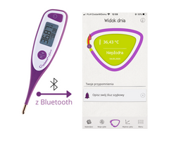 ZESTAW Monitor płodności monitor cyklu Cyclotest mySense + FemiGlove za 1 zł