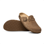 Klapki uniseks - wzór 08 beżowe