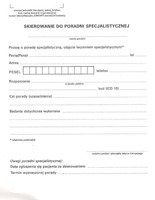 Skierowanie do pracowni specjalistycznej