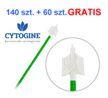 Szczoteczka cytologiczna AMED CYTOGINE, typ-2 140 szt. + 60 szt. GRATIS