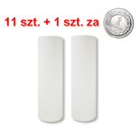 Cellulose couch cover, white, 2-layered, pieces 50x38cm, ROLL