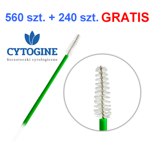 medical brush AMED, type-1 (straight), disposable, strile