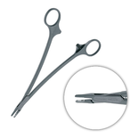 KOCHER forceps, curved (for IUD removal), disposable, sterile