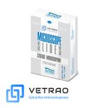 Szkiełka mikroskopowe AMED VETRAO, podstawowe, szlifowane