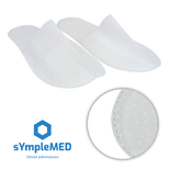 Protective slippers for patients, non-woven, disposable