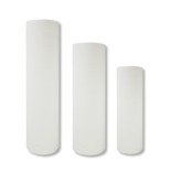 Cellulose couch cover, white, 2-layered, pieces 50x38cm, ROLL