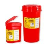 Container for medical waste, plastic