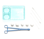 Zestaw do kolposkopii z kleszczykami