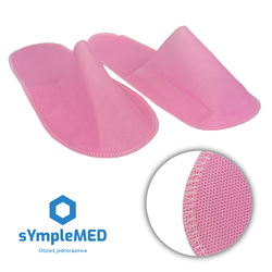 Protective slippers for patients, non-woven, disposable