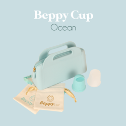 ZESTAW Kubeczek menstruacyjny Beppy Cup (kpl 2 szt) + Mydło + Sterylizator